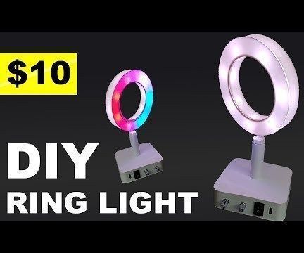 DIY Mini LED Ring Light!