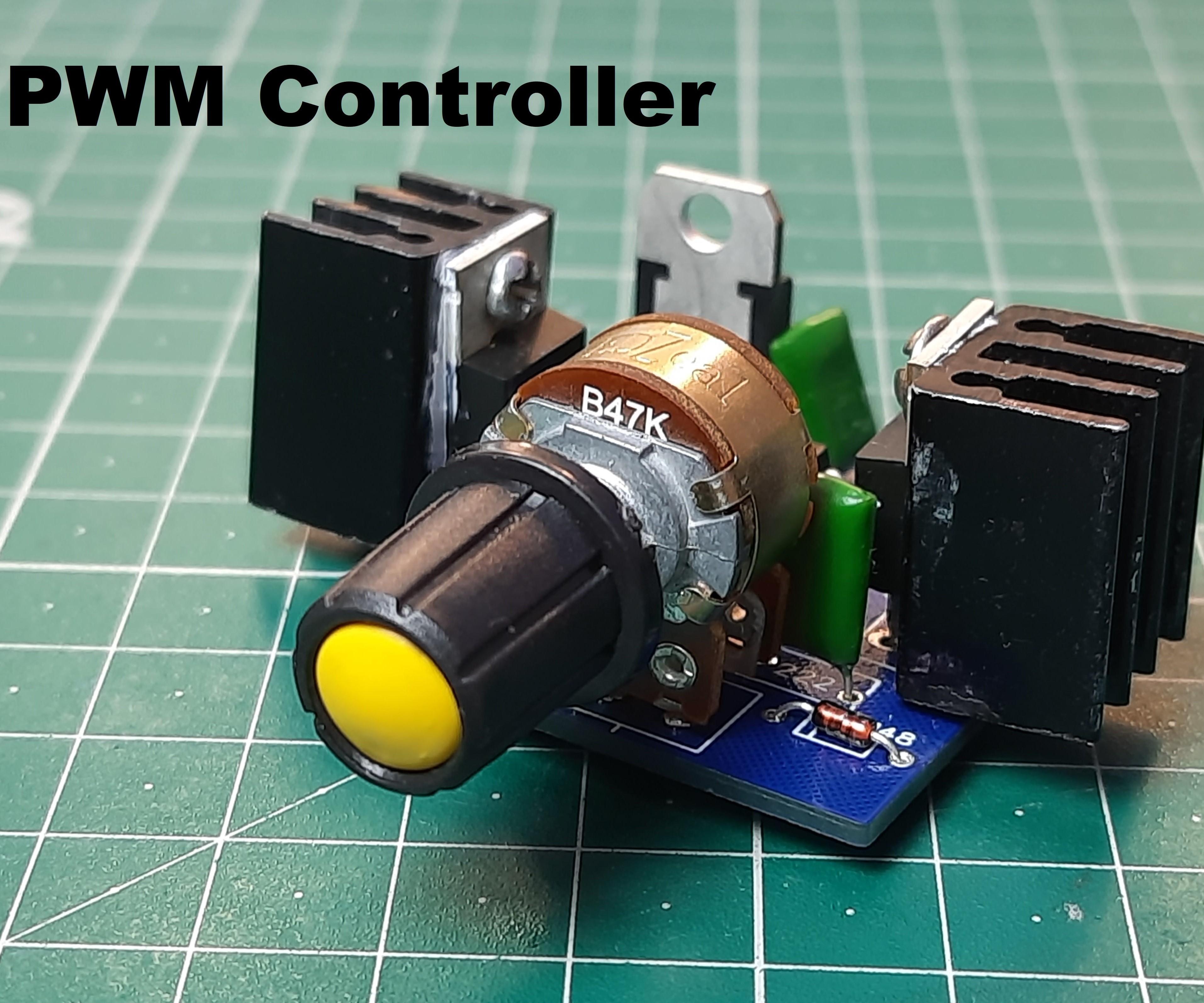 Heavy Duty PWM Controller Using 555 IC