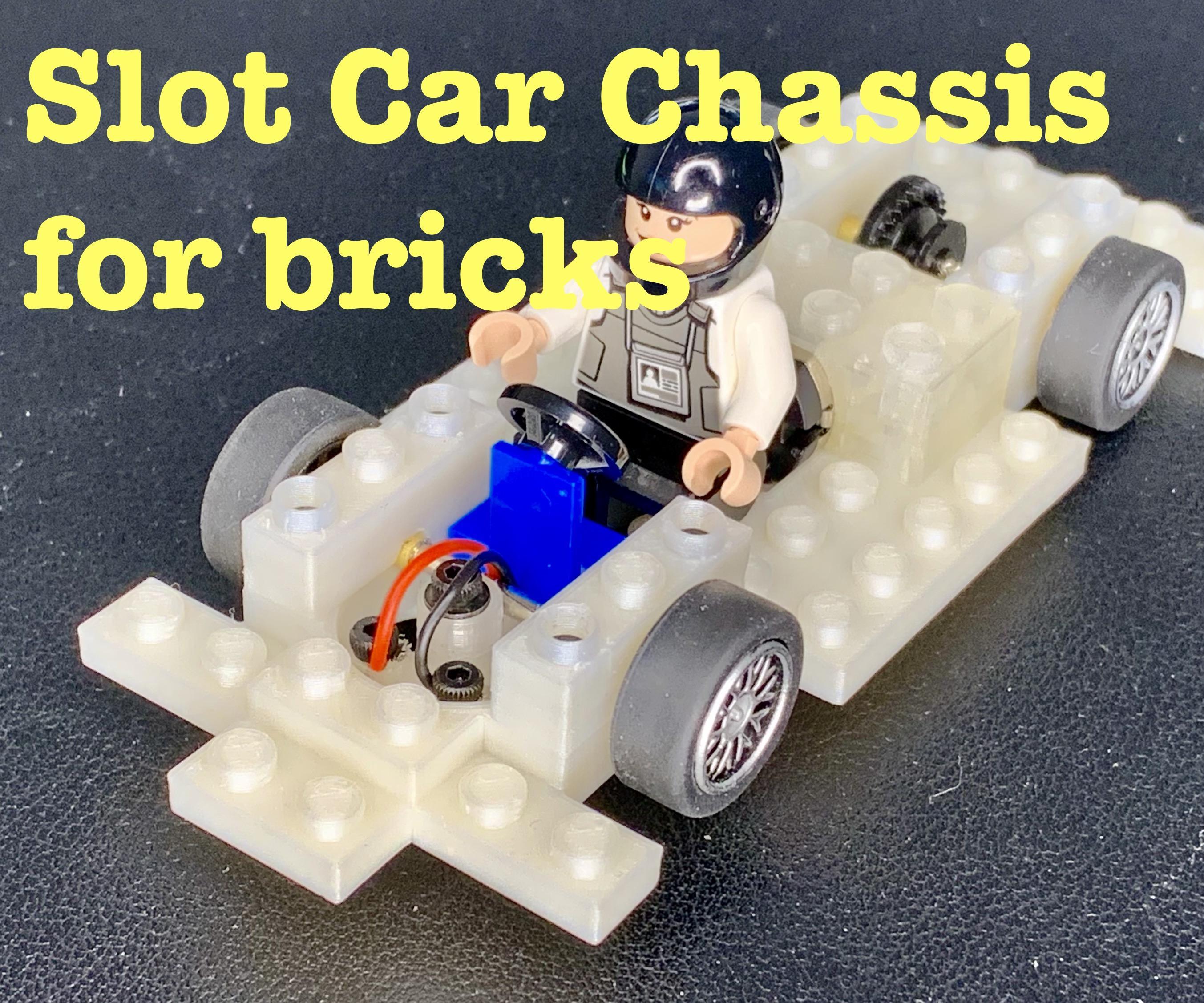 Slot Car Chassis for Bricks