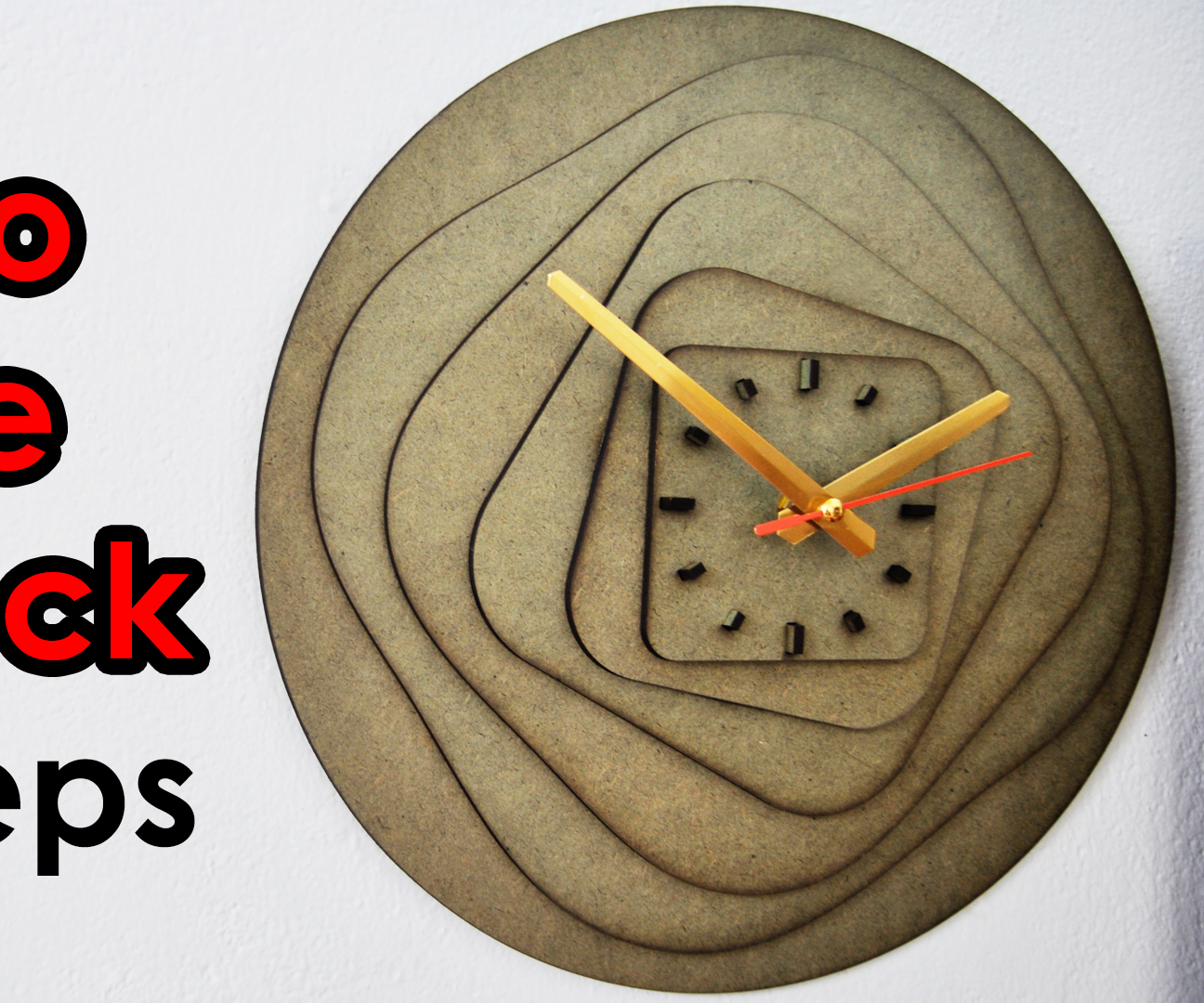 How to Make ART CLOCK