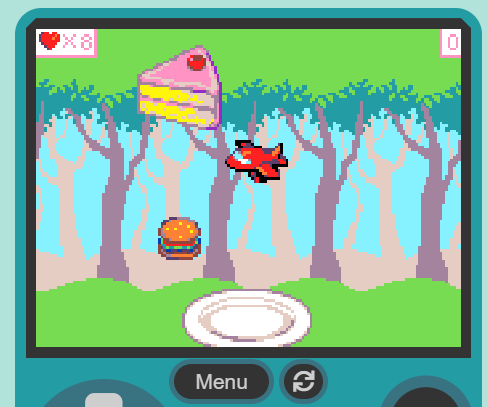 Makecode Arcade Classic 'food From the Sky' Game With a Twist