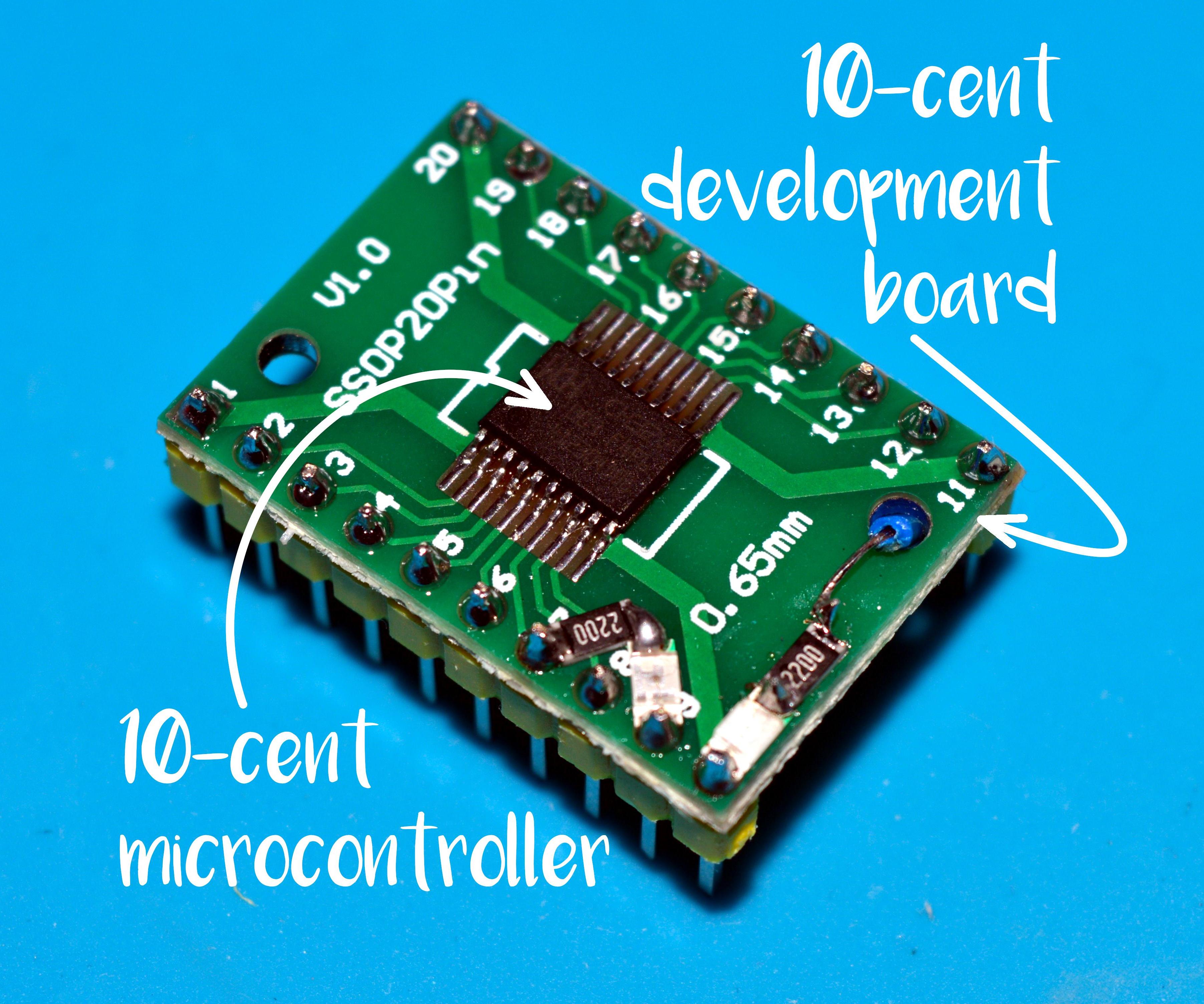 DIY CH32V003 Development Board: 10-Cent Devboard for 10-Cent RISC V MCU