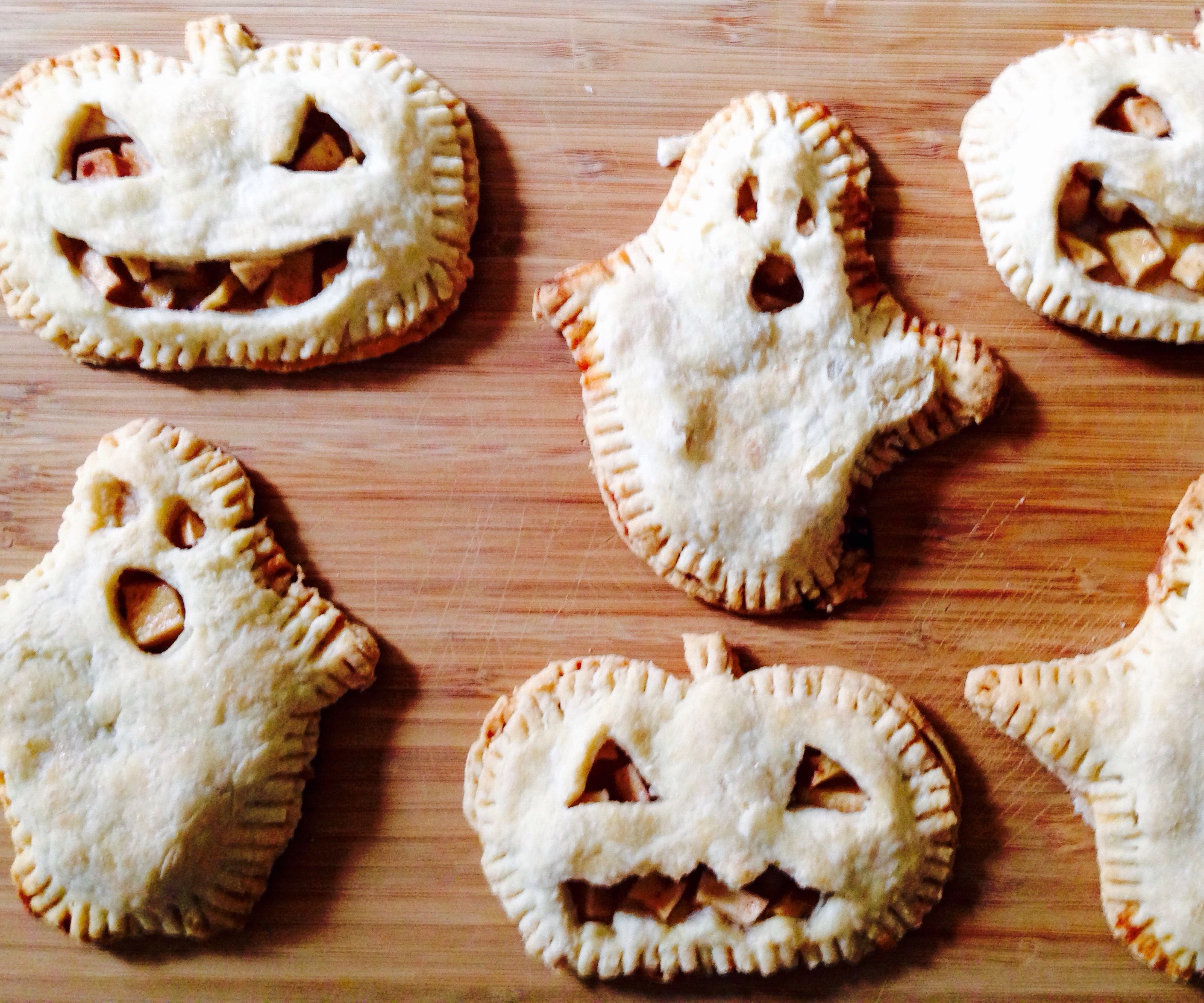 Halloween Apple Pies