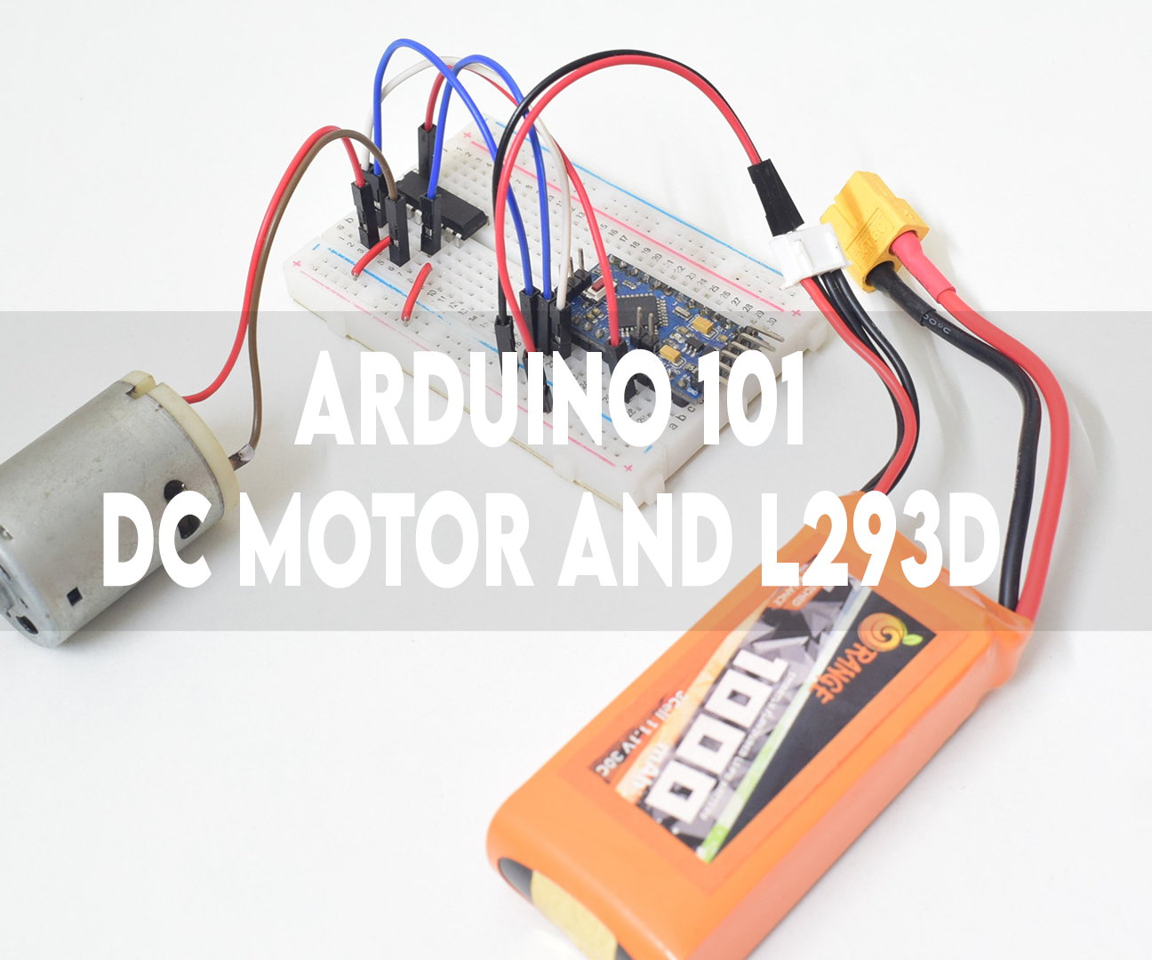 ARDUINO 101 | L293D MOTOR DRIVER