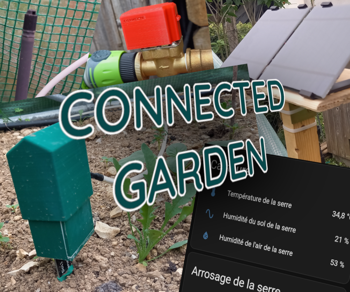 Connected Automatic Garden Watering System