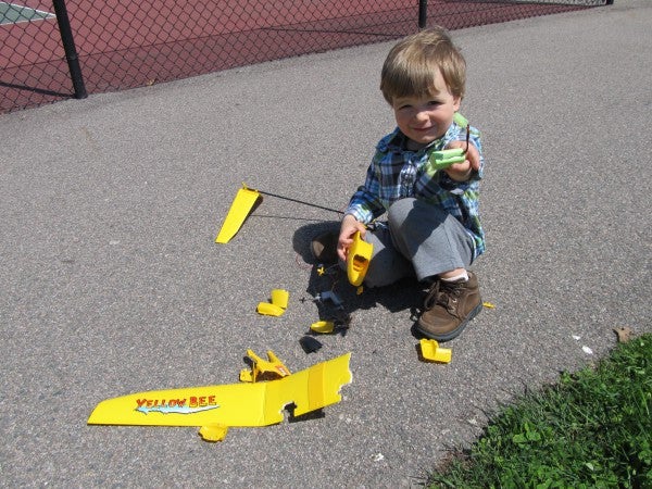 Turn an RC Plane Into an RC Boat