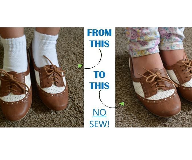 Life Hack: No-Show Socks (No Sew!)