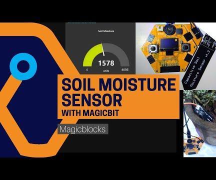 Use Soil Moisture Sensor With Magicbit [Magicblocks]