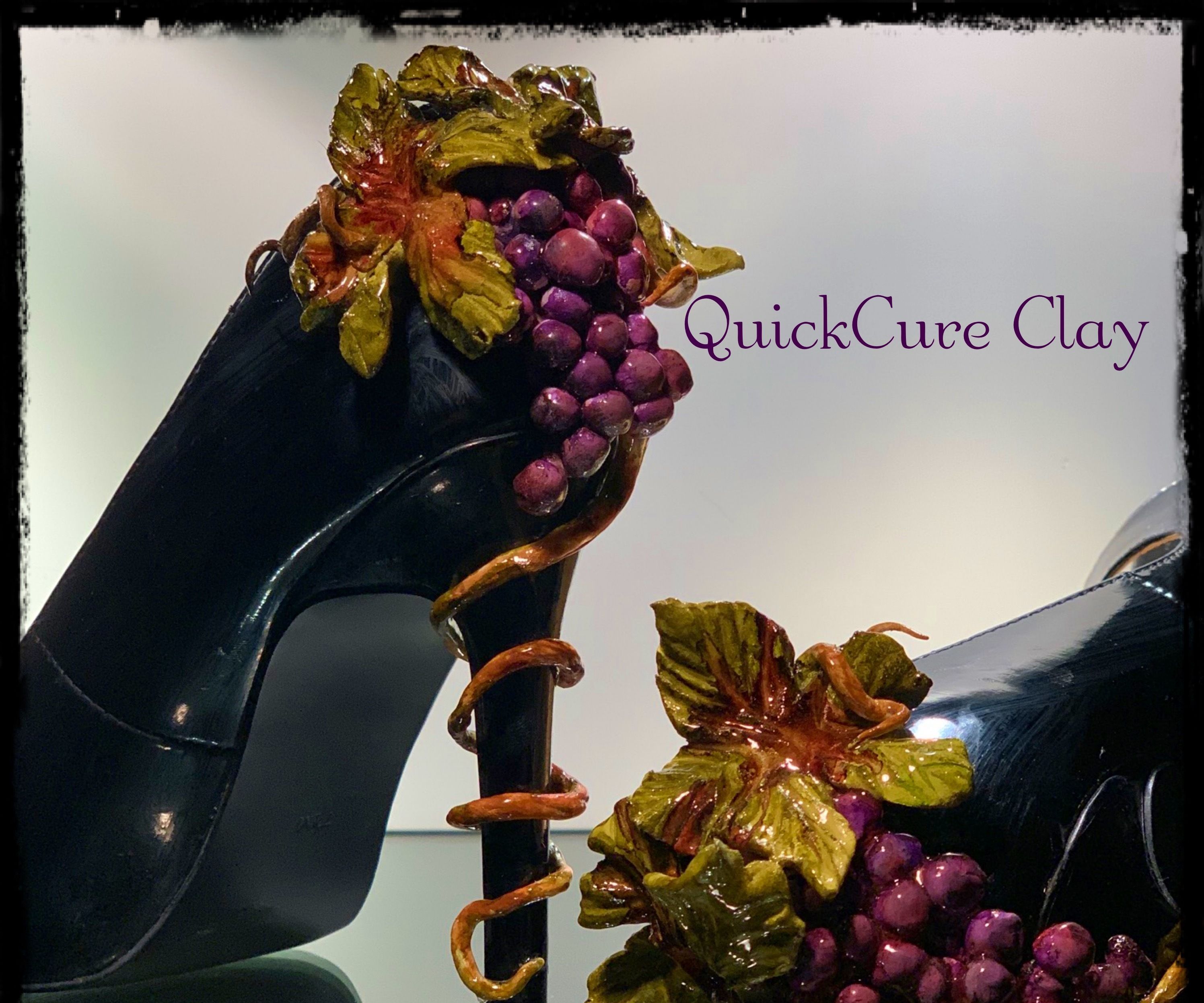 High Heel Applique W/ QuickCure Clay