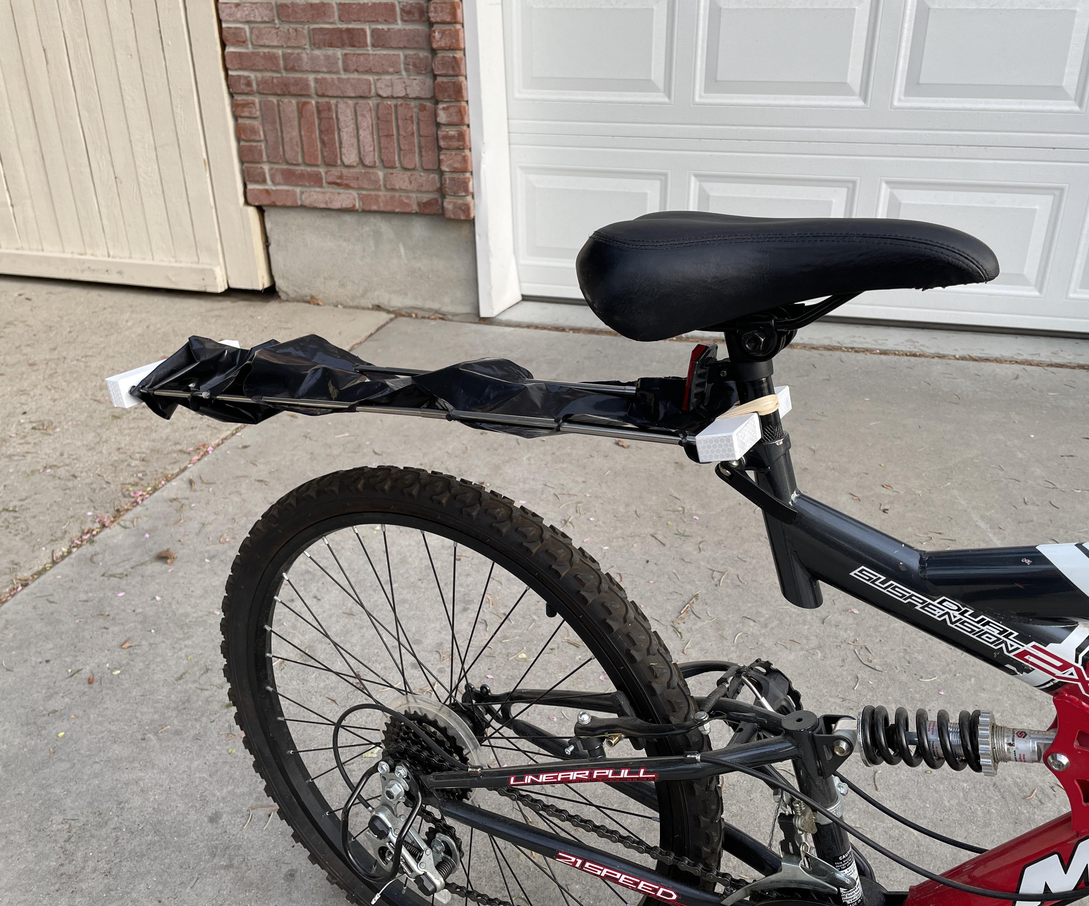 Strap-on Telescoping Bike Fender