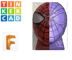 SpiderMan Refrigerator Magnet and Using Fusion360 to Resize Large STL 3D Files for TinkerCad