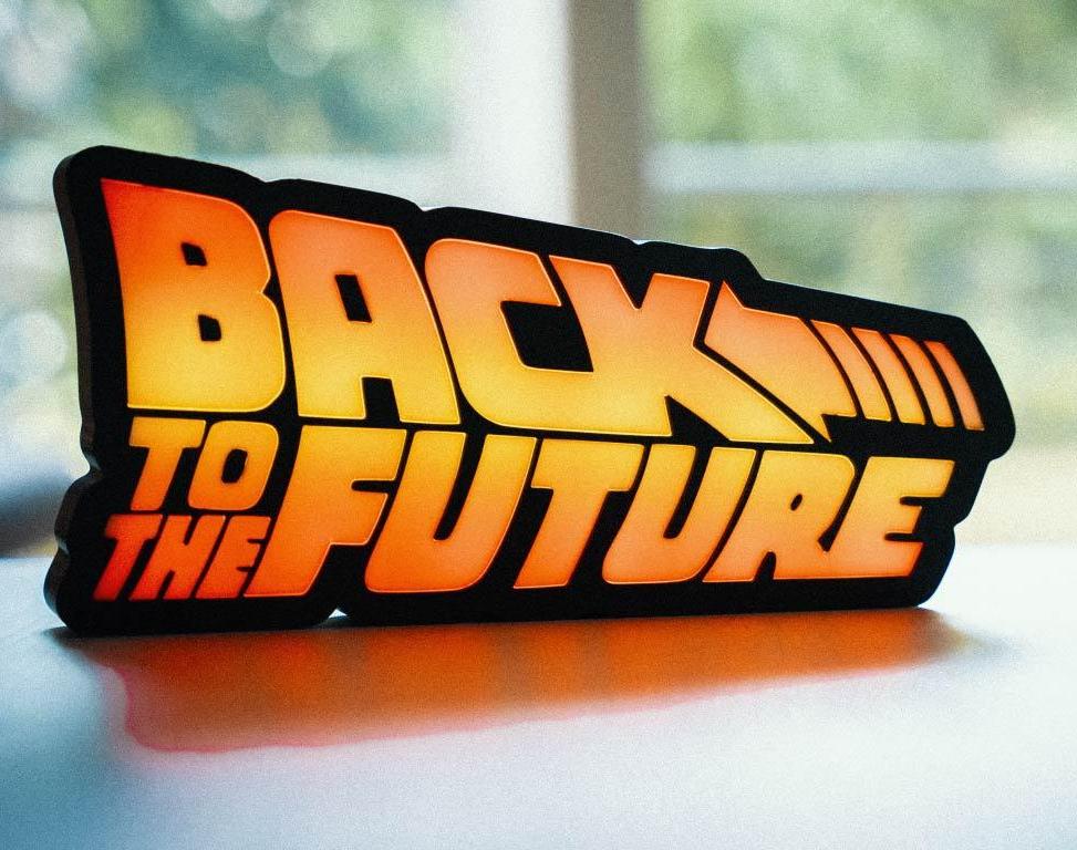 Back to the Future Lamp