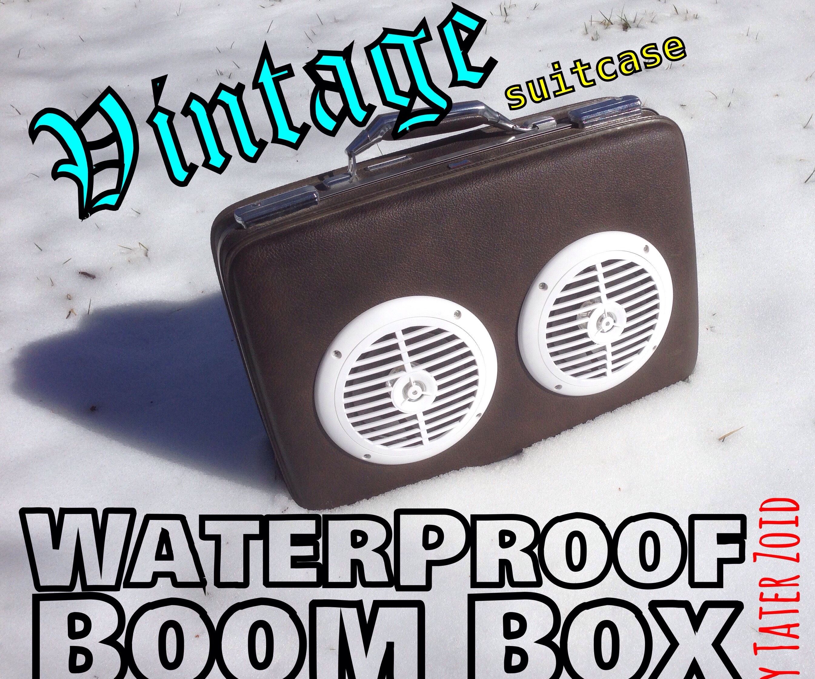 Vintage Waterproof Boom Box
