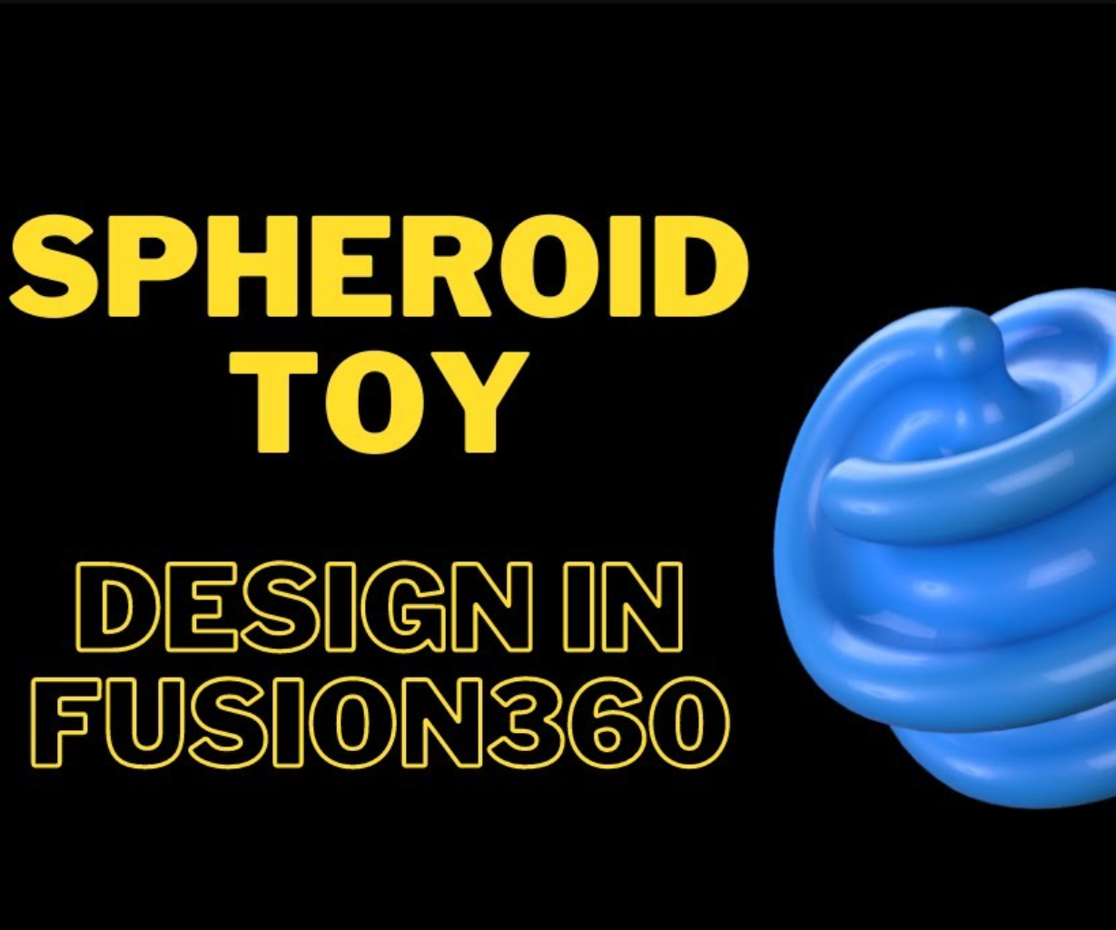 3D Printed Spheroid Fun Toy 
