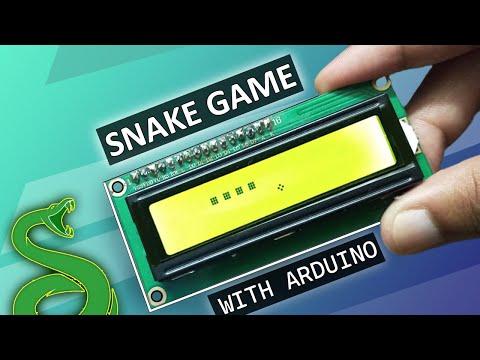 How to Make Snake Game Using Arduino Uno & Lcd ? -  Arduino Projects 🐍🤔