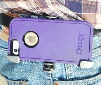 Steel Belt Clip for an Otterbox Case