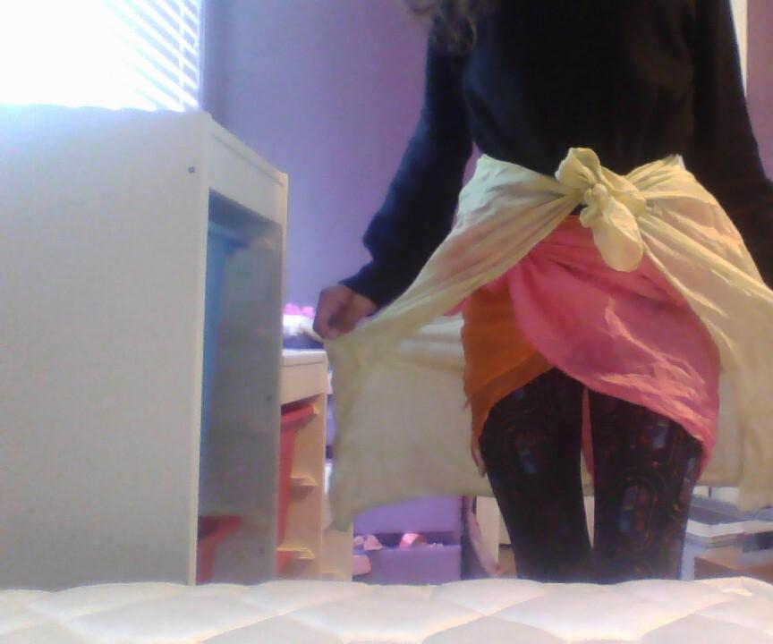 Silk Skirt 
