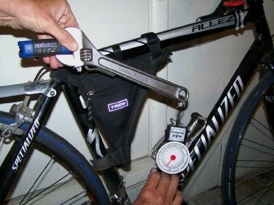 Bicycle Torque Wrench From a Fisherman's Scale