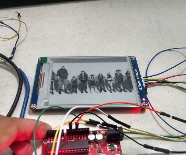 E-paper Display With Arduino/ESP8266
