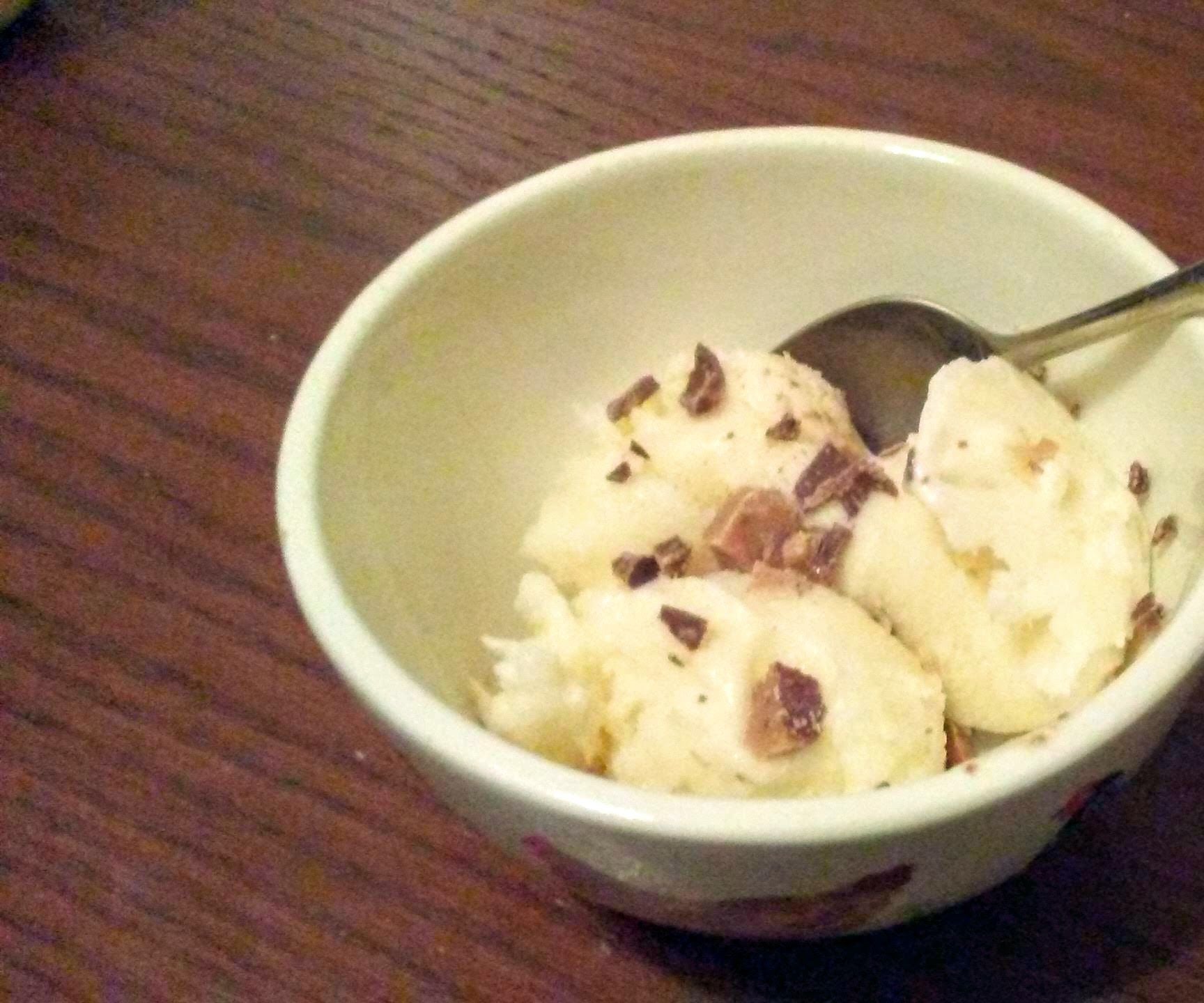 Melissa's Vanilla Toffee Crunch Ice Cream - (No Ice Cream Maker Needed)