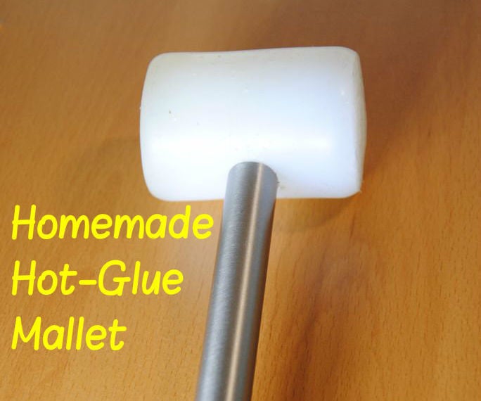 Make Your Own Hot-Glue Mallet! (Rubber Hammer) | DIY Woodworking Tools #4