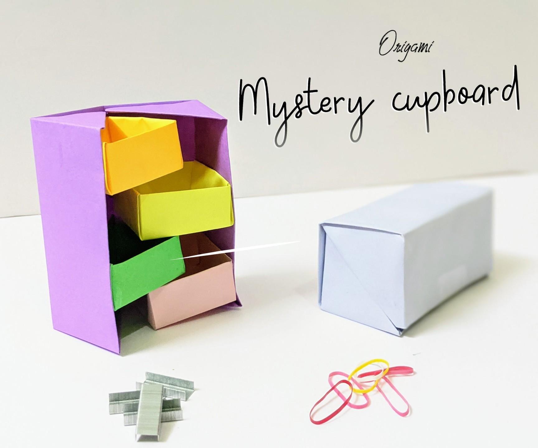 Origami Mystery Cupboard Box