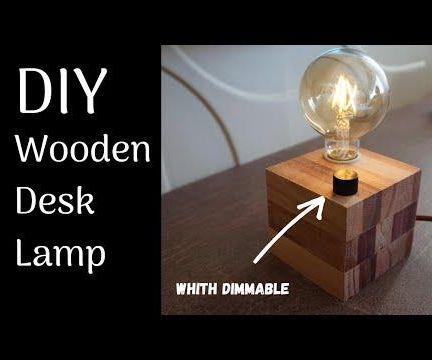 Wood Desk Lamp Dimmable