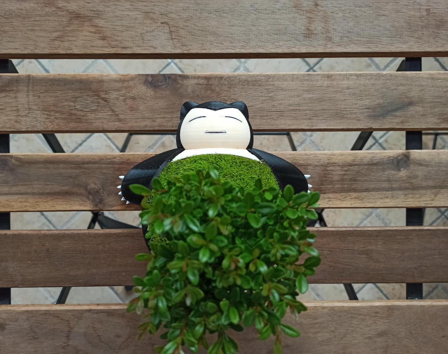 Giantamax Snorlax Flower Pot