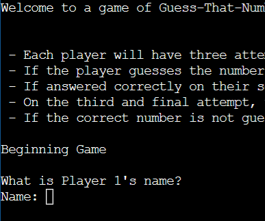 Beginners Guess-That-Number Game With C++