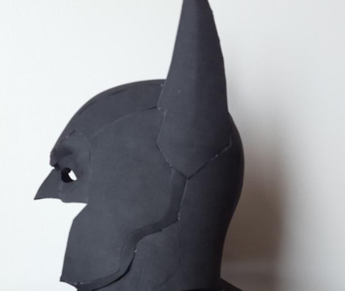 Batman Cowl From Craft Foam 