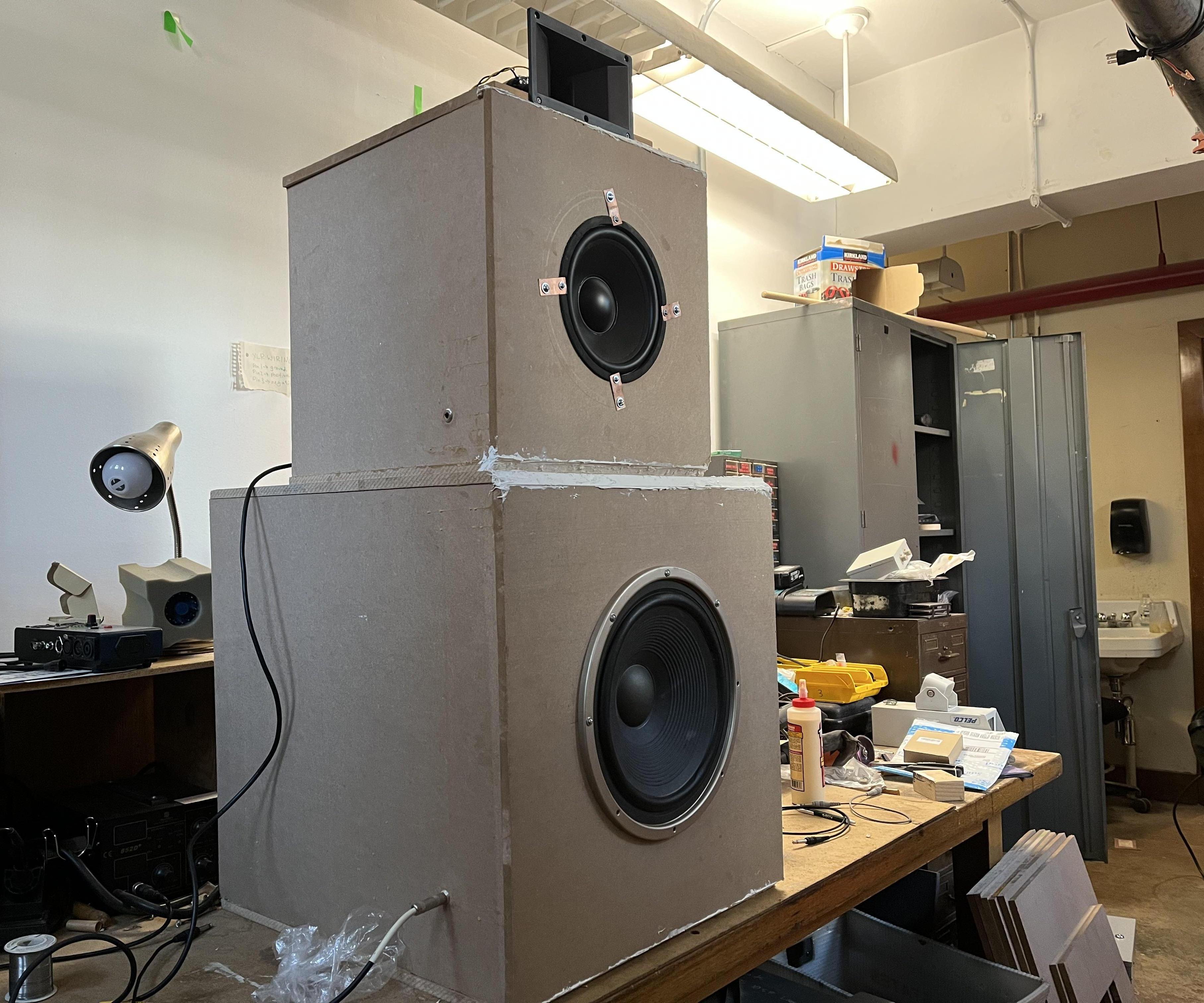 Modular Hi-Fi Speaker System (New Media Art Project)