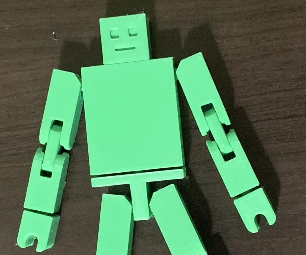 3D Printed Action Figure