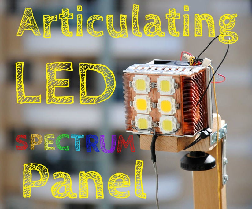 Articulating 70W Spectrum-Balanced LED Panel