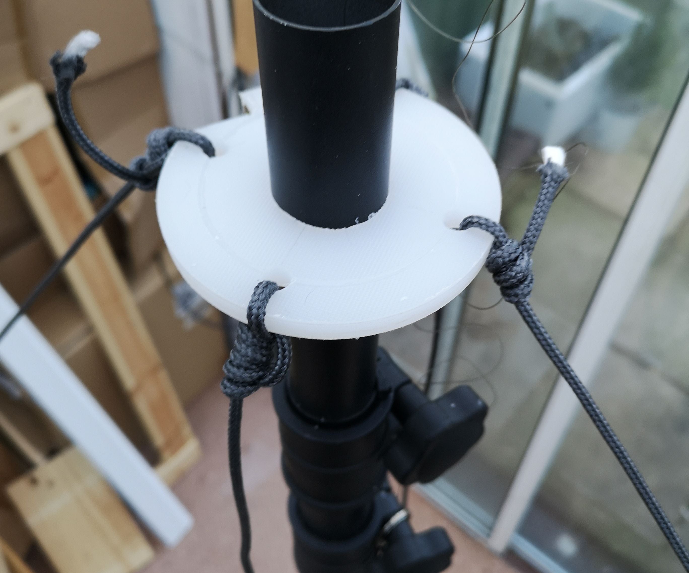 DIY Mast Guy Collars / Rings