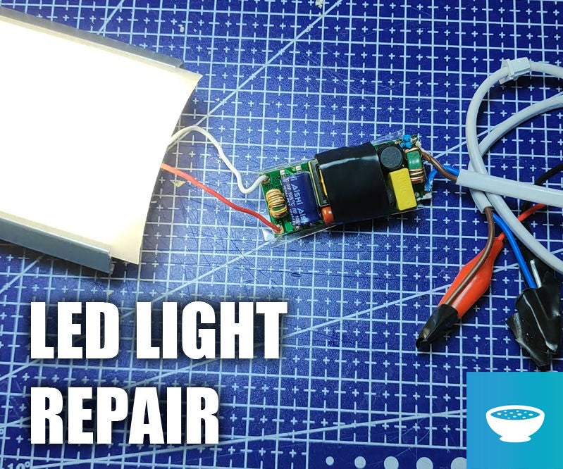 Repair a Broken LED Light Fixture