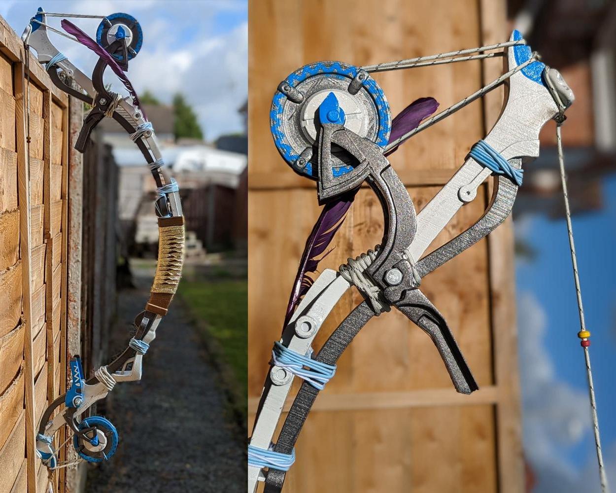 Realistic Weathering on Cosplay Props (Aloy's Bow From Horizon)