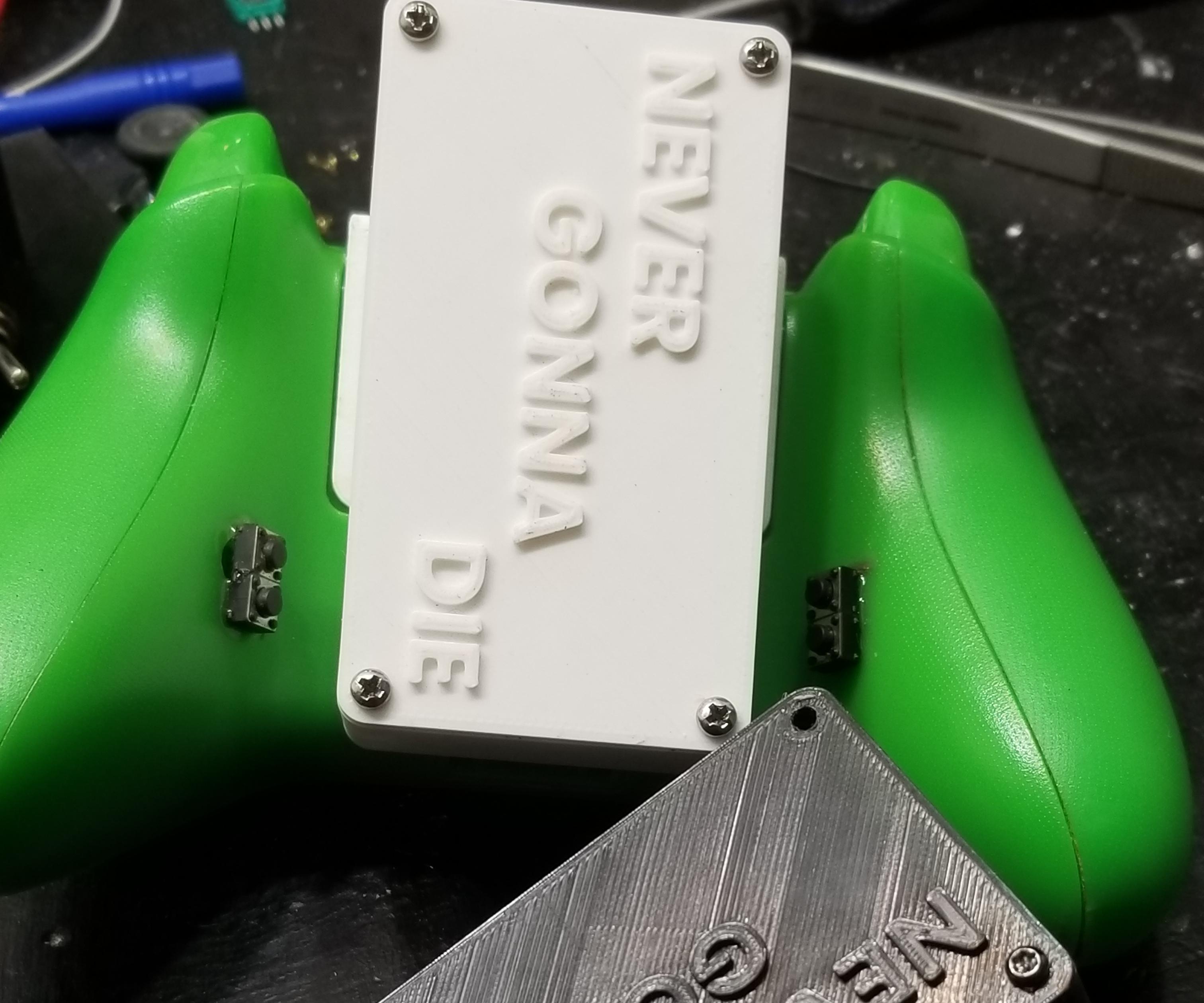 Giant 3D Printed Xbox One Controller Battery Pack