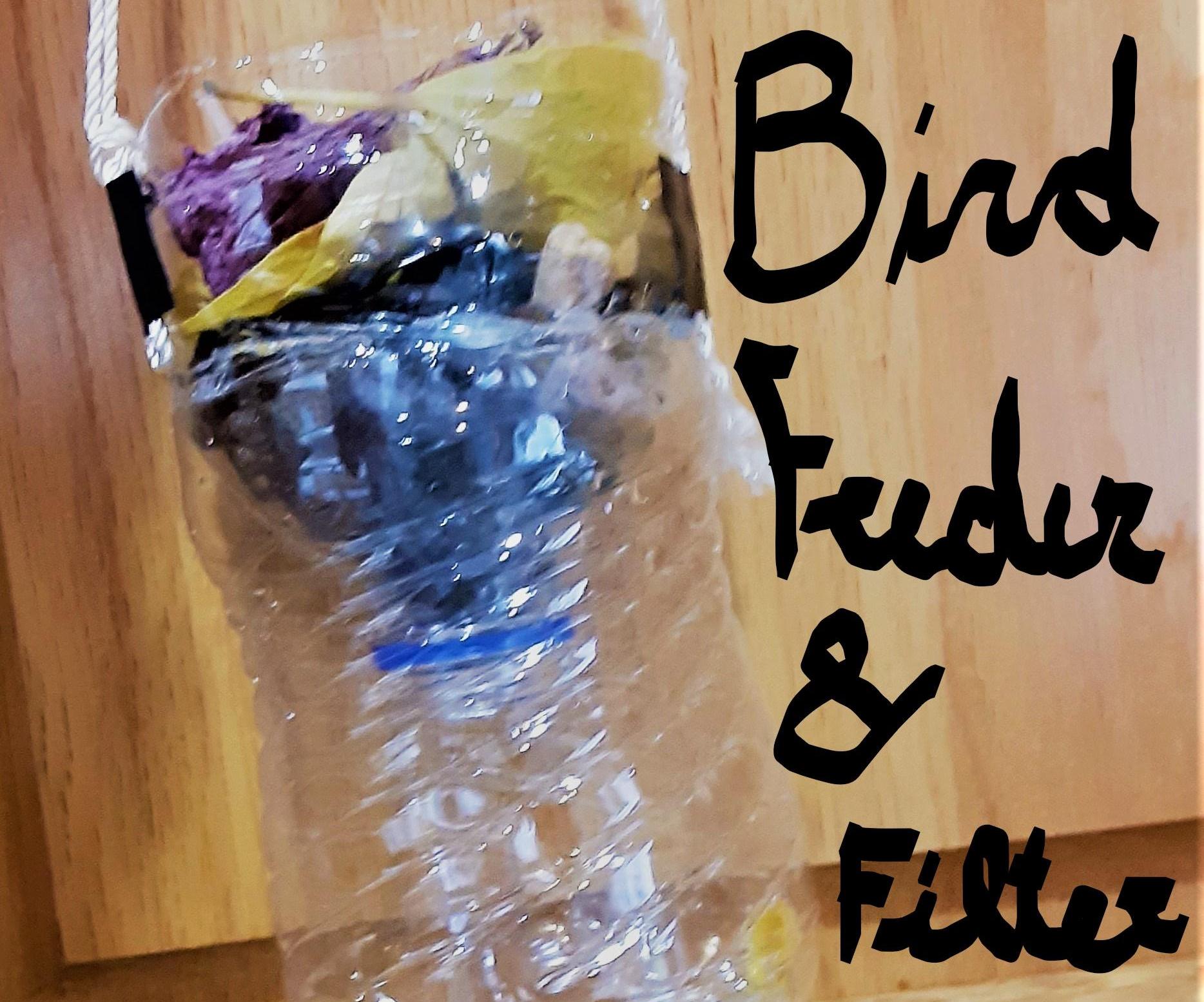 Reduce, Reuse, Recycle Bird Feeder