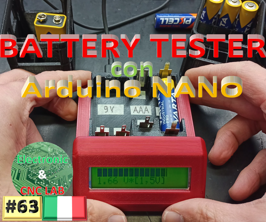 Battery Tester With Arduino Nano