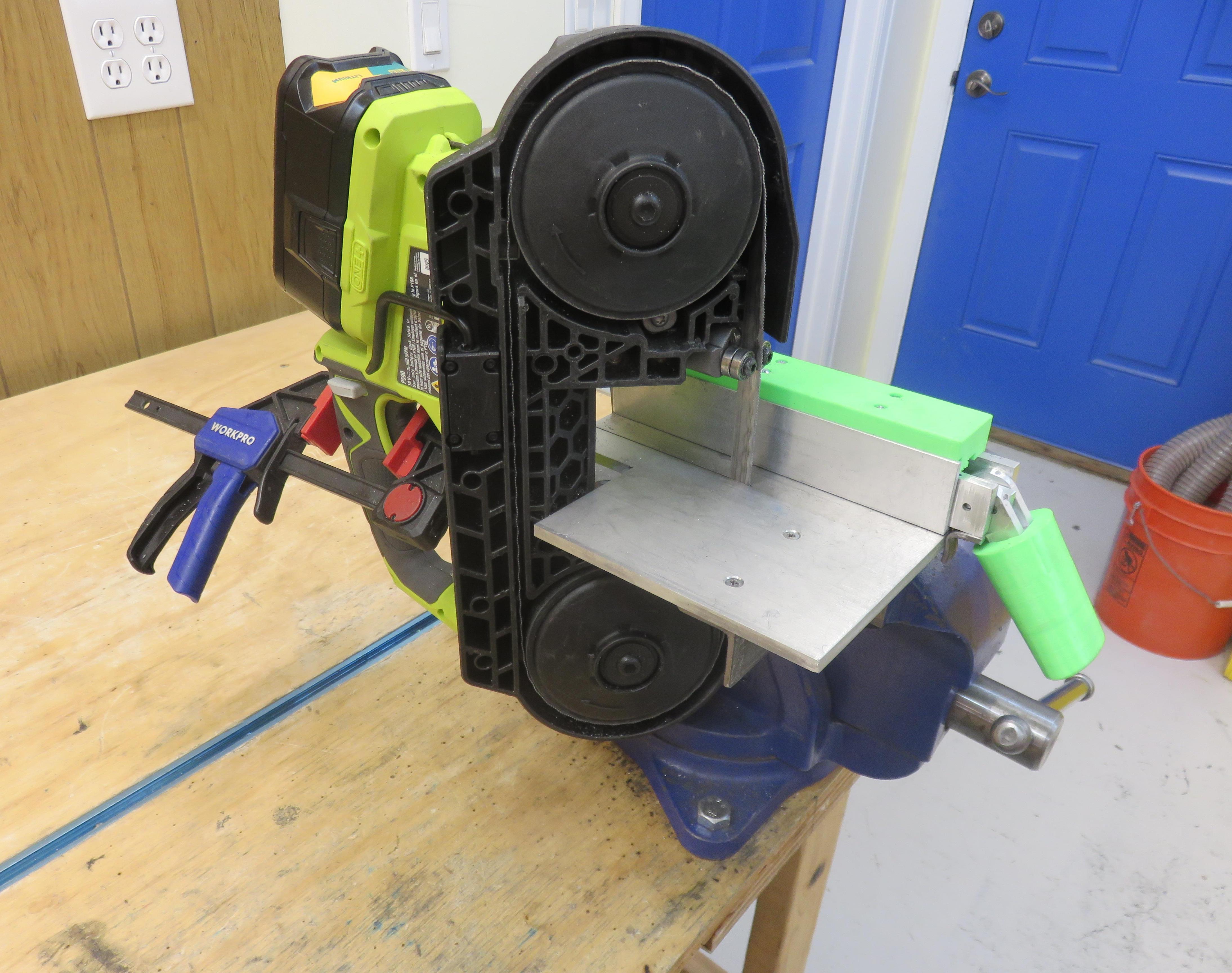 Stand and Accessories for a Portable Bandsaw