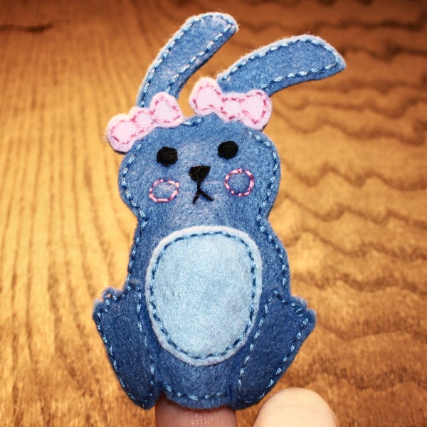 Easter Finger Puppets Step by Step DIY & FREE Pattern