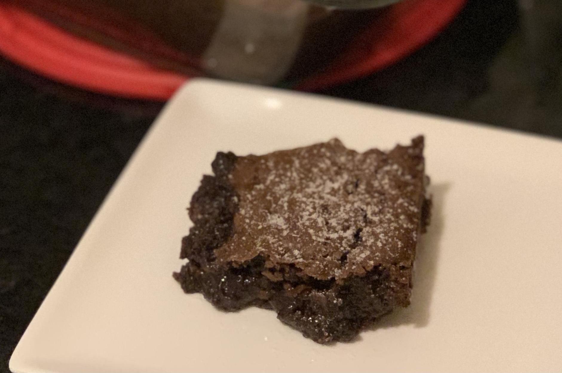 Gooey Hot Cocoa Mix Brownies