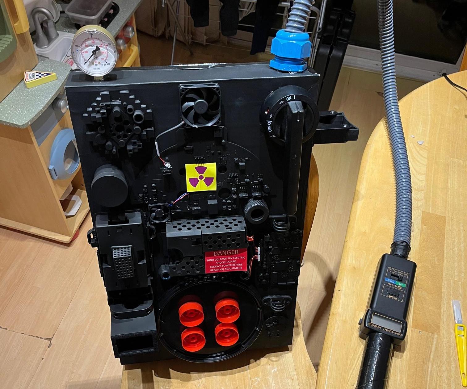 Easy & Low-cost Proton Pack Ghostbusters
