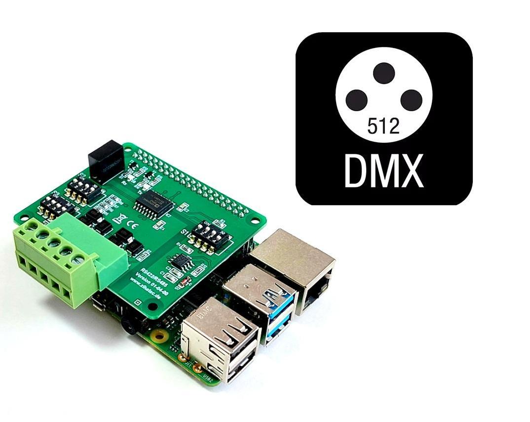 How to Use DMX512 / RDM With Raspberry Pi