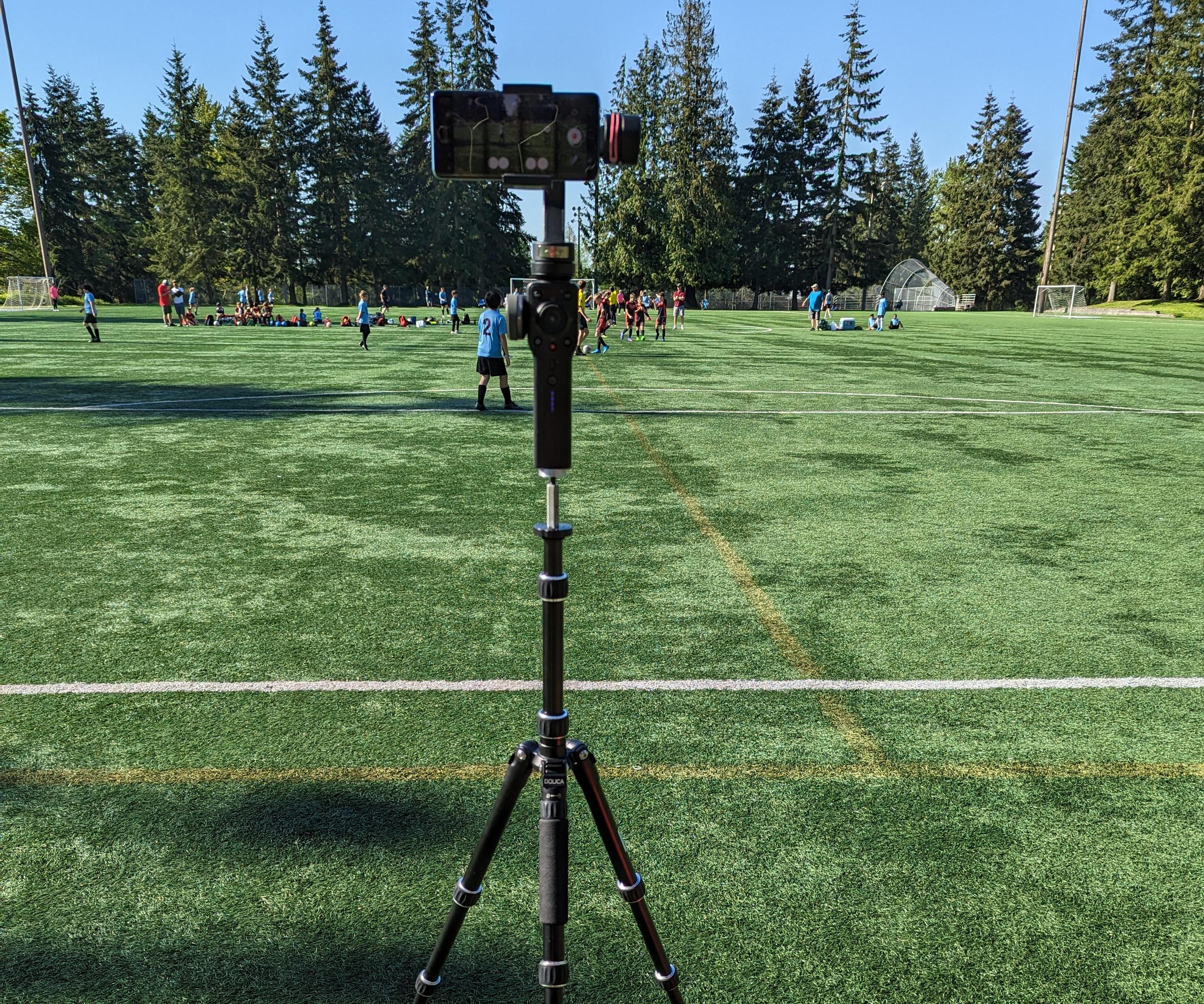 How to Video Sports With a Phone