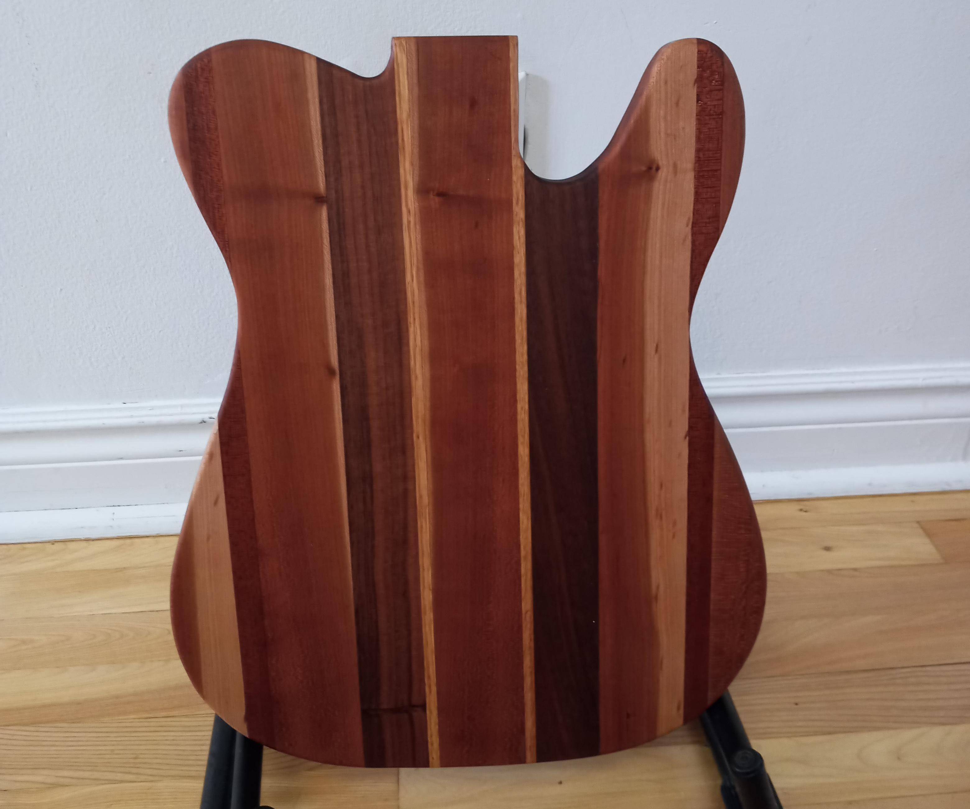 Guitar Shaped Cutting Board