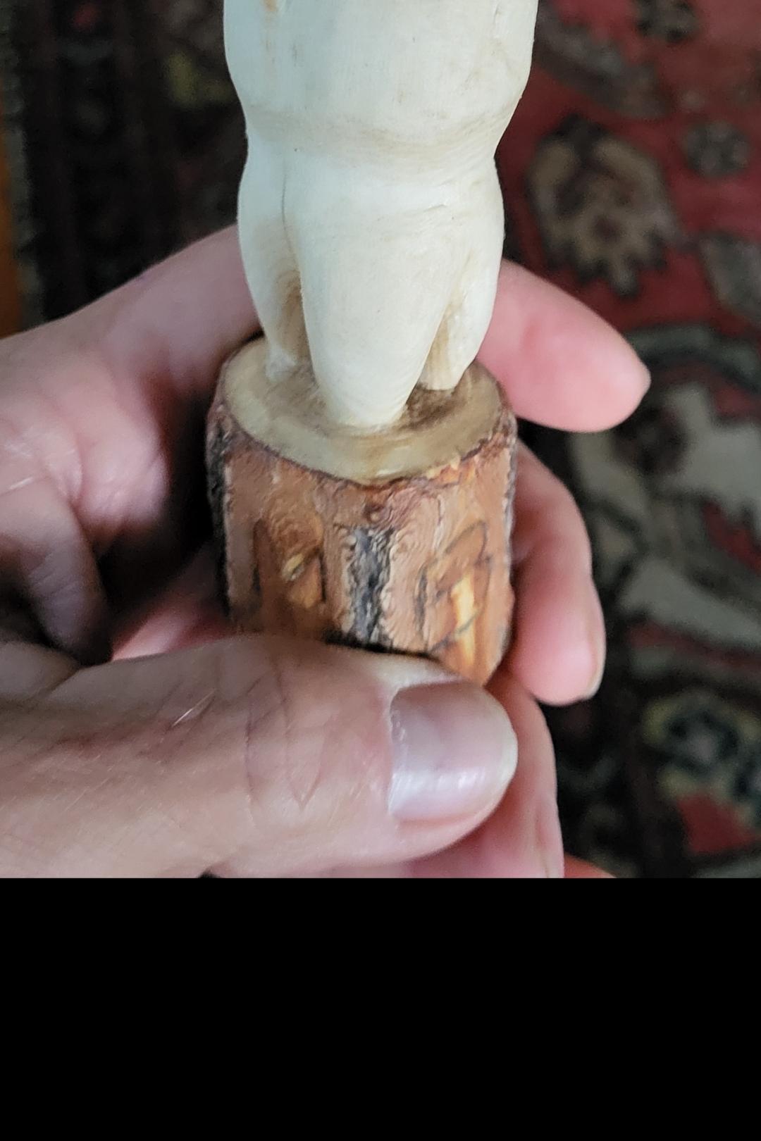 Wooden Tooth Carving