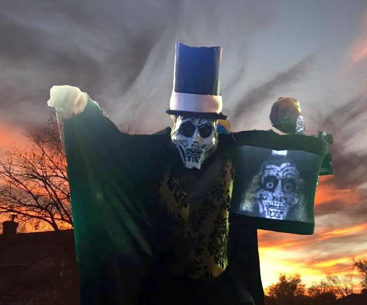 Top Hat Box Ghost Costume