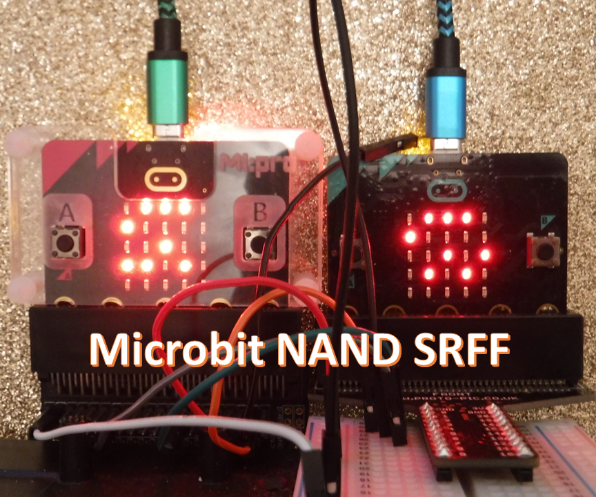 Microbit PLD SR Flip Flop