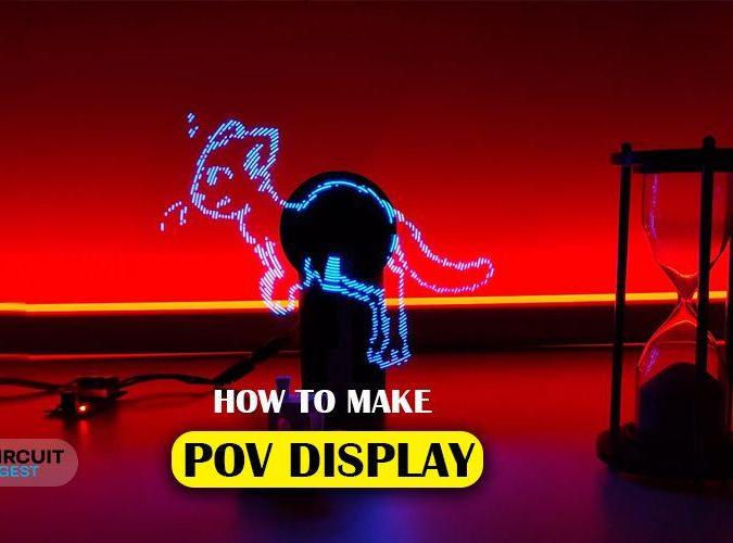 DIY POV Display: Make Your Own With ESP32